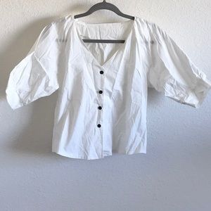 White blouse. NWOT